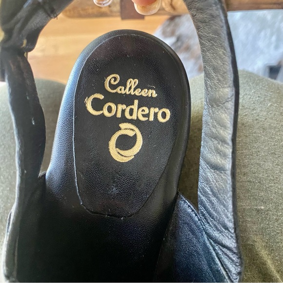 CALEEN CORDERO 💜Fabulous Clogs with strap & buckle 💜EUC💜 9 1/2 💜GORGEOUS 💜 - Picture 2 of 13